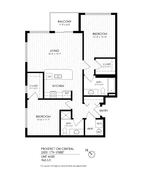 A black and white image of a floor plan for a home.